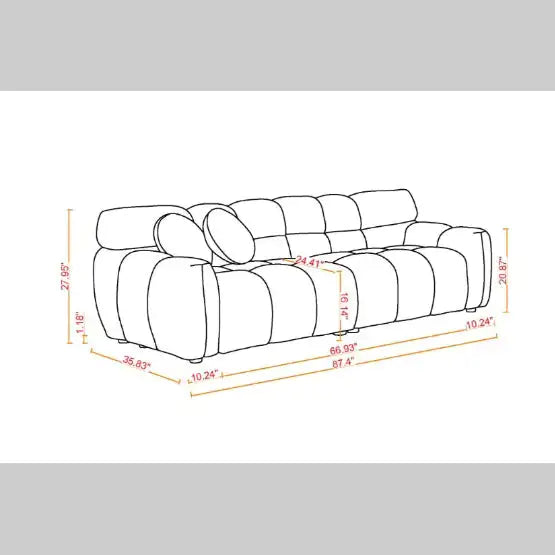Green Bubble Sofa