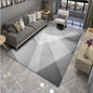 Geometric Striped Crystal Velvet Living Room Carpet
