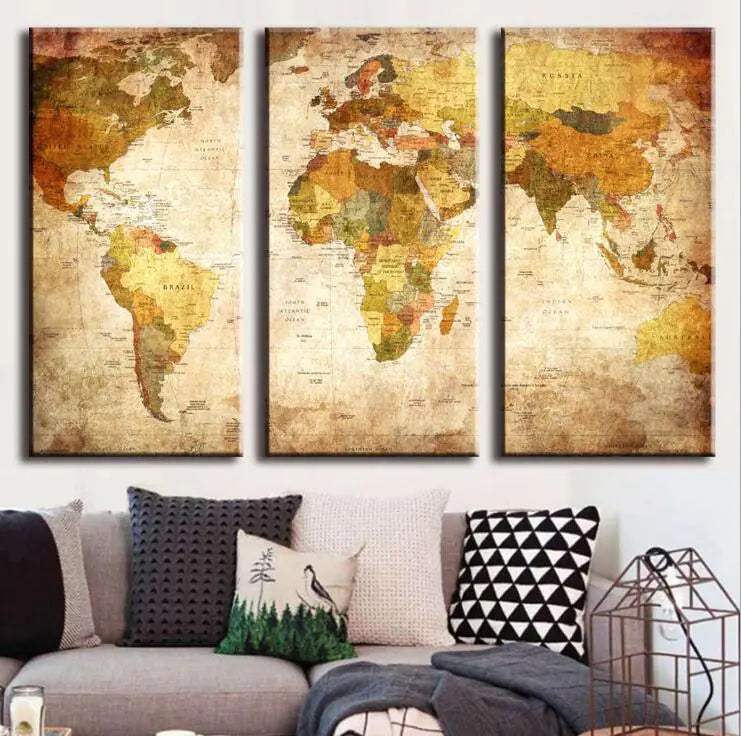 Wall Art Triptych Painting