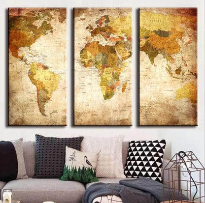 Wall Art Triptych Painting