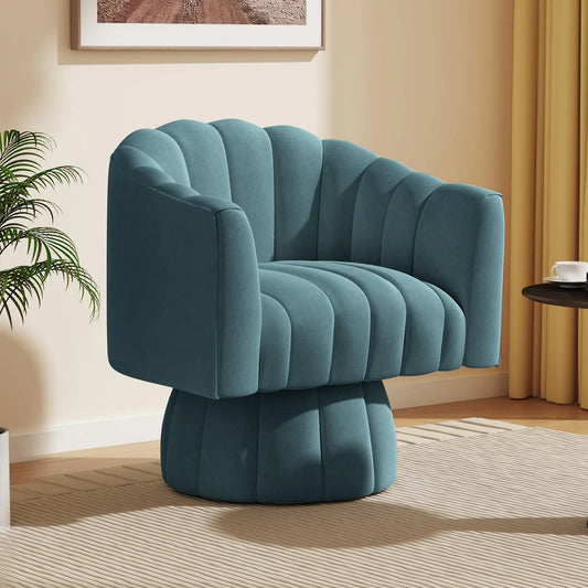 Accent Chair Mid Century 360 Degree Swivel